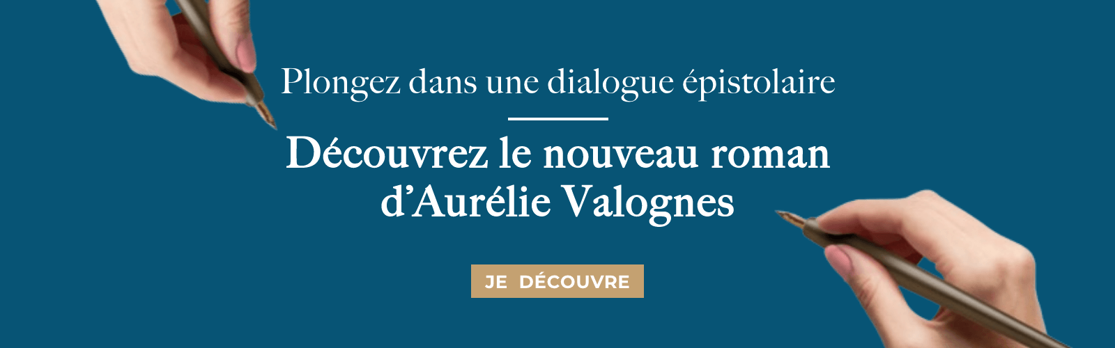 Découvrez le nouveau roman d'Aurélie Valognes